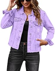 Luvamia denim jacket for sale  Delivered anywhere in UK