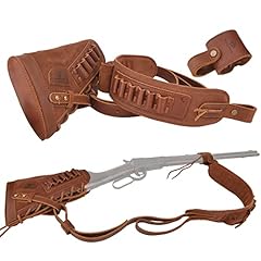 Leather gun buttstock for sale  Delivered anywhere in USA 