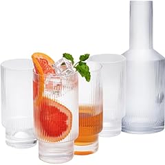 Powerlix ribbed glassware for sale  Delivered anywhere in USA 