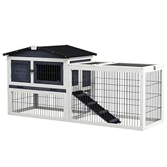 Pawhut rabbit hutch for sale  Delivered anywhere in USA 