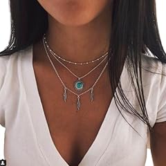 Aneneiceera boho multilayer for sale  Delivered anywhere in UK