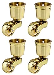 Solid brass castors for sale  Delivered anywhere in Ireland