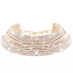 Nicute rhinestone choker for sale  Delivered anywhere in USA 