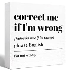 Funny wood box for sale  Delivered anywhere in USA 
