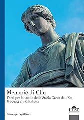 Memorie clio. fonti usato  Spedito ovunque in Italia 