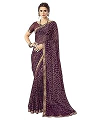 Siril women bandhani for sale  Delivered anywhere in UK