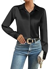 Zeagoo silk blouses for sale  Delivered anywhere in UK