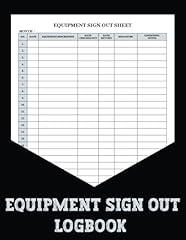 Equipment sign logbook for sale  Delivered anywhere in USA 
