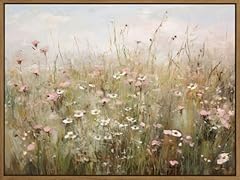 Vintage wildflower wall for sale  Delivered anywhere in USA 