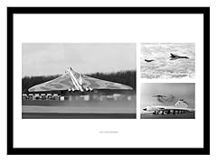 Framed avro vulcan for sale  Delivered anywhere in UK