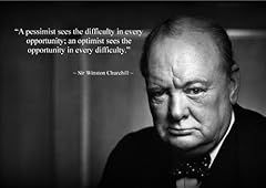 Winston churchill quote for sale  Delivered anywhere in UK