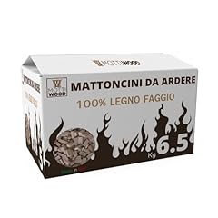 Mattoncini ardere 6.5kg usato  Spedito ovunque in Italia 