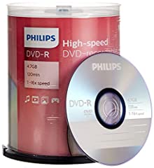 Philips 1x100 dvd d'occasion  Livré partout en France