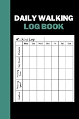 Daily walking log for sale  Delivered anywhere in UK
