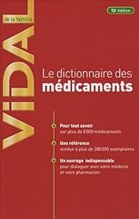 Dictionnaire medicaments vidal d'occasion  Livré partout en France