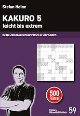 Kakuro leicht extrem gebraucht kaufen  Wird an jeden Ort in Deutschland