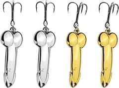 4pcs funny fishing for sale  Delivered anywhere in USA 
