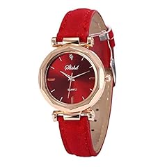 Leather wristwatch casual for sale  Delivered anywhere in UK