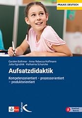 Aufsatzdidaktik kompetenzorien gebraucht kaufen  Wird an jeden Ort in Deutschland