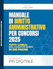 Manuale diritto amministrativo usato  Spedito ovunque in Italia 