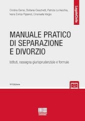 Manuale pratico separazione usato  Spedito ovunque in Italia 