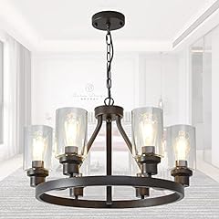 Sivilynus farmhouse chandelier for sale  Delivered anywhere in USA 