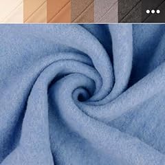 Wollfleece meterware uni gebraucht kaufen  Wird an jeden Ort in Deutschland