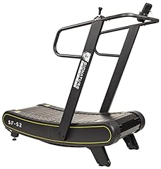 Used, Signature Fitness SF-S2 Sprint Demon - Motorless Curved Sprint Treadmill with Adjustable Levels of Resistance - Drastically Increases Intensity of Running and Walking,Black for sale  Delivered anywhere in USA 