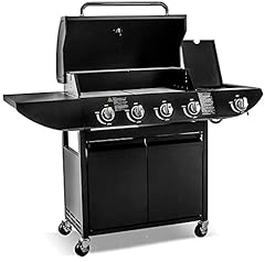 Deluxe 4+1 Gas Burner Grill BBQ Barbecue incl. Side for sale  Delivered anywhere in Ireland