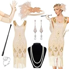 12pcs 1920s sequin for sale  Delivered anywhere in UK