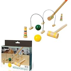 Mini wooden croquet for sale  Delivered anywhere in USA 