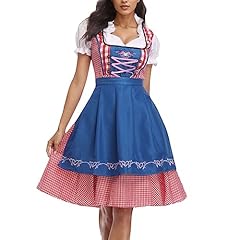 Vestito tirolese donna usato  Spedito ovunque in Italia 
