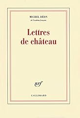 Lettres château larbaud d'occasion  Livré partout en France
