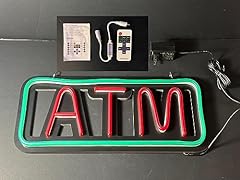 Atm sign neon for sale  Delivered anywhere in USA 