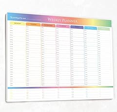 Weekly planner pad for sale  Delivered anywhere in UK