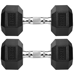 Hex dumbbells rubber for sale  Delivered anywhere in USA 
