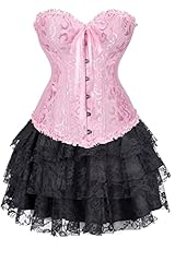 Jutrisujo pink corset for sale  Delivered anywhere in UK