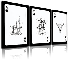 Western cowboy wall for sale  Delivered anywhere in USA 
