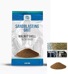 Sandblasting walnut grit for sale  Delivered anywhere in UK