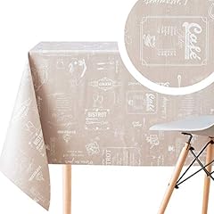 Tischdecke beige weiß gebraucht kaufen  Wird an jeden Ort in Deutschland