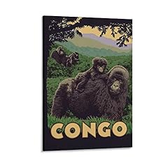Kongo afrika posterdruck gebraucht kaufen  Wird an jeden Ort in Deutschland