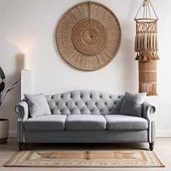 Atumon chesterfield grey for sale  Delivered anywhere in USA 