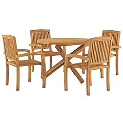 Vidaxl solid teak for sale  Delivered anywhere in USA 