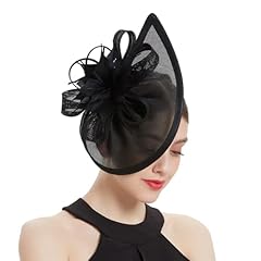 Brawlady sinamay fascinator for sale  Delivered anywhere in UK
