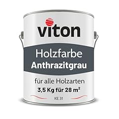 Viton holzfarbe grau gebraucht kaufen  Wird an jeden Ort in Deutschland