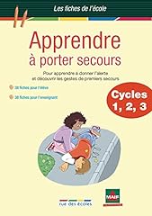 Apprendre porter secours d'occasion  Livré partout en France