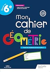 Cahier géométrie cahier d'occasion  Livré partout en Belgiqu