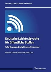 Deutsche leichte sprache usato  Spedito ovunque in Italia 