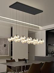 Glass chandelier led for sale  Delivered anywhere in USA 