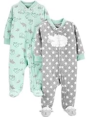 Simple Joys by Carter's Unisex Babies' Fleece Footed for sale  Delivered anywhere in UK